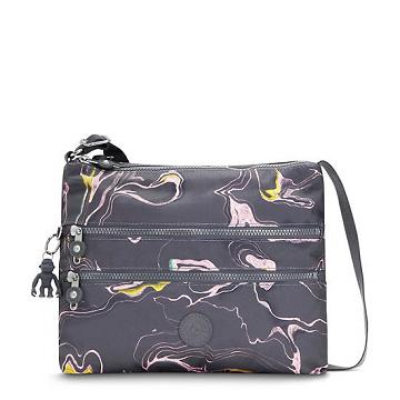 Kipling Alvar Printed Crossbody Veske Grå | NO 2146PJ